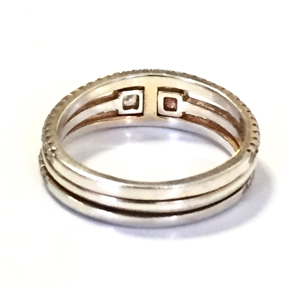 925 Silver Stacking Combo Ring - image 2